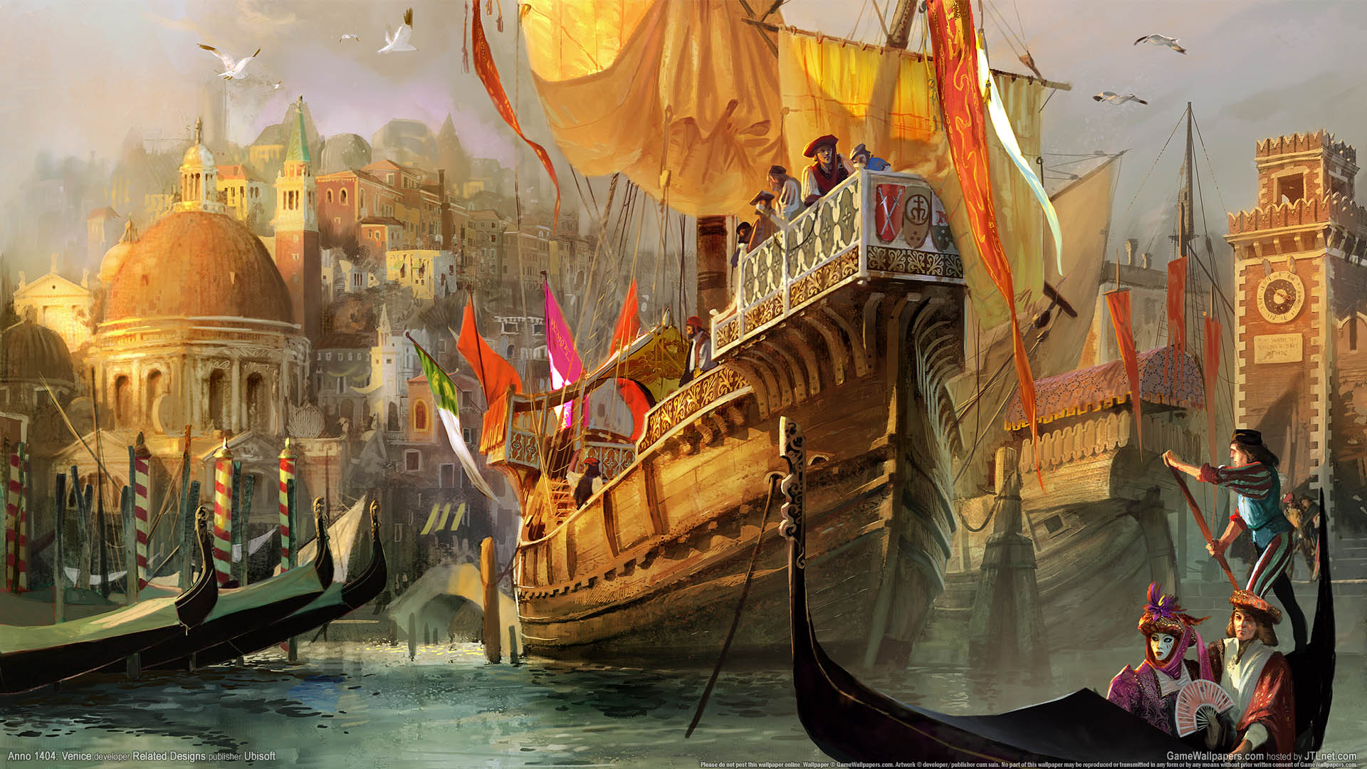 Anno 1404: Venice Hintergrundbild 02 1920x1080