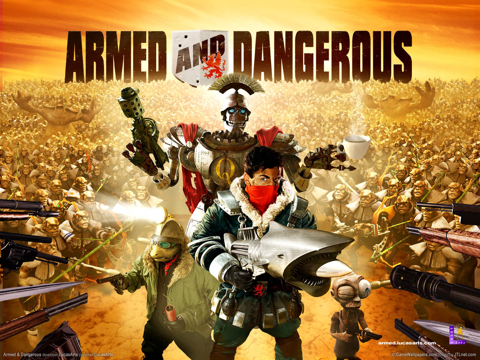 Armed & Dangerous fondo de escritorio 01 1600x1200