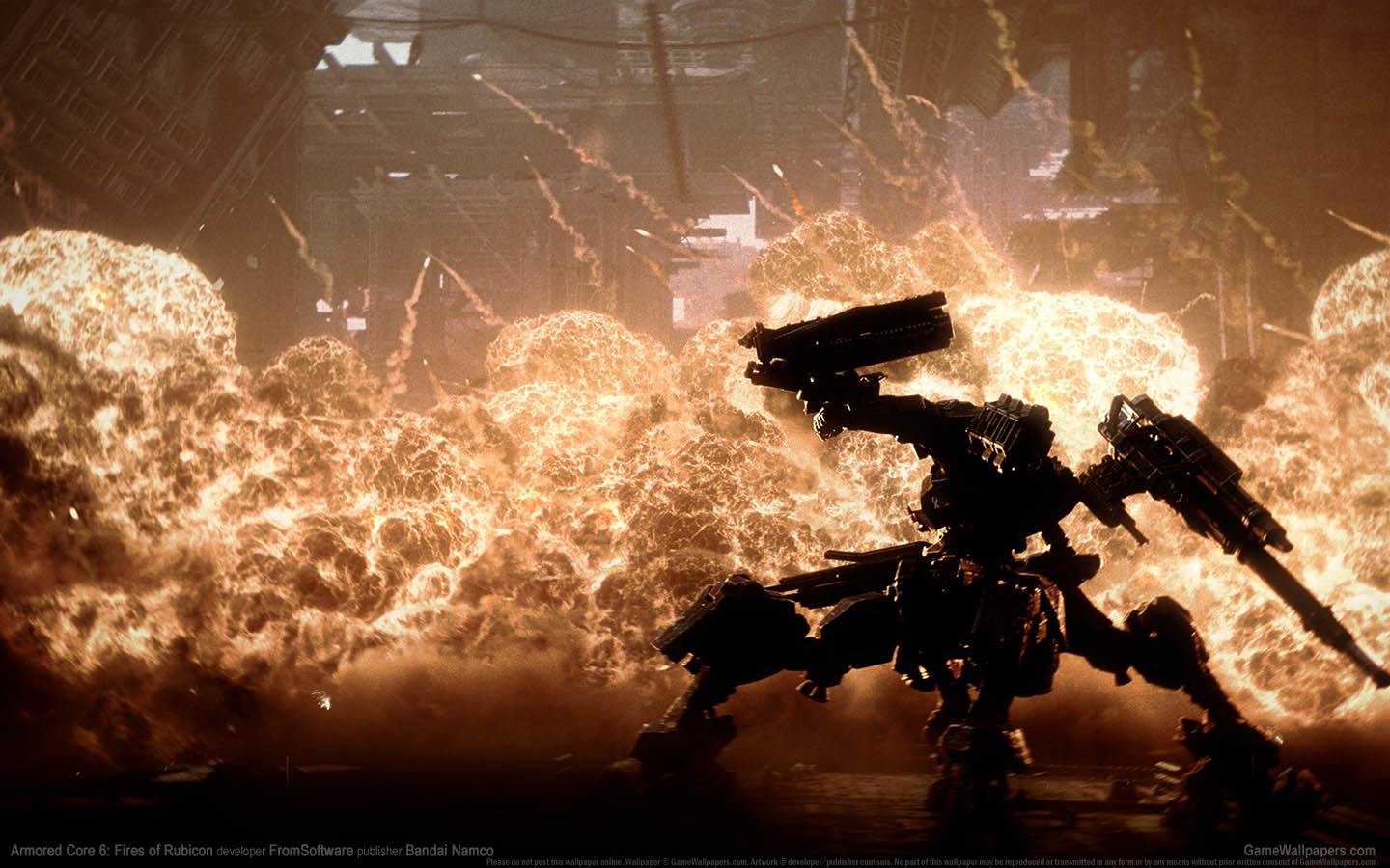 Armored Core 6: Fires of Rubicon Hintergrundbild 01 1440x900