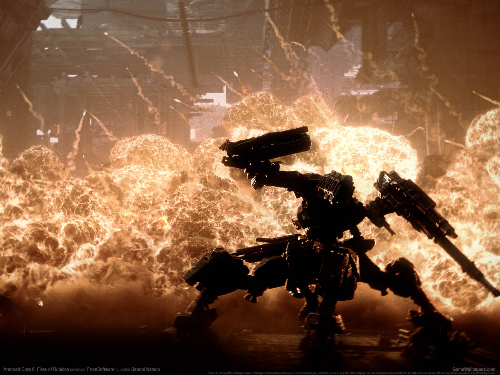 Armored Core 6%253A Fires of Rubicon achtergrond 01 1600x1200