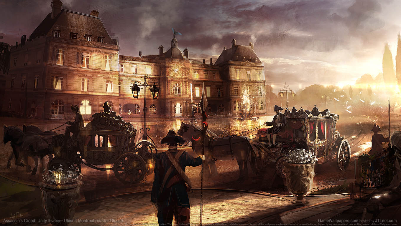 Assassin's Creed: Unity wallpaper 08 1360x768