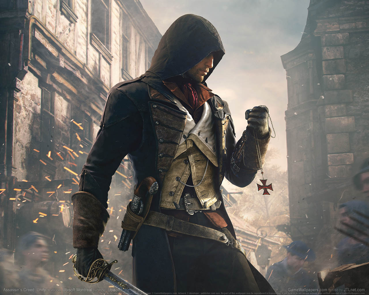 Assassin's Creed: Unity fond d'cran 12 1280x1024