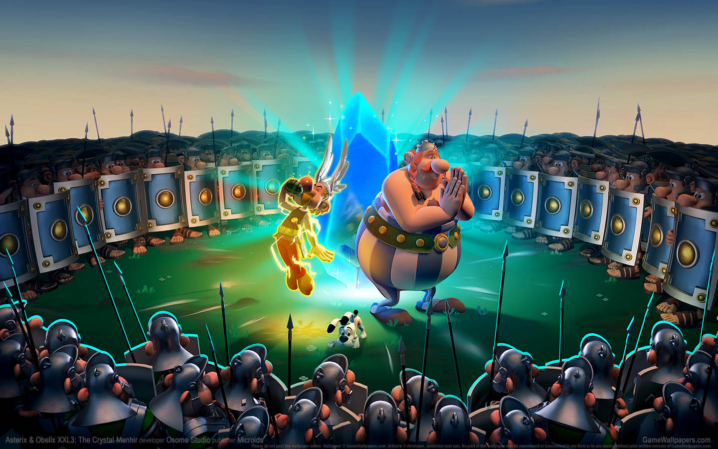 Asterix %26 Obelix XXL3%3A The Crystal Menhir Hintergrundbild 01 1440x900