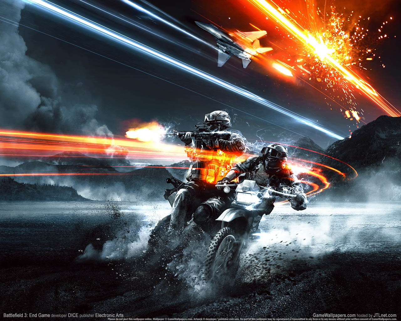 Battlefield 3: End Game fond d'cran 01 1280x1024
