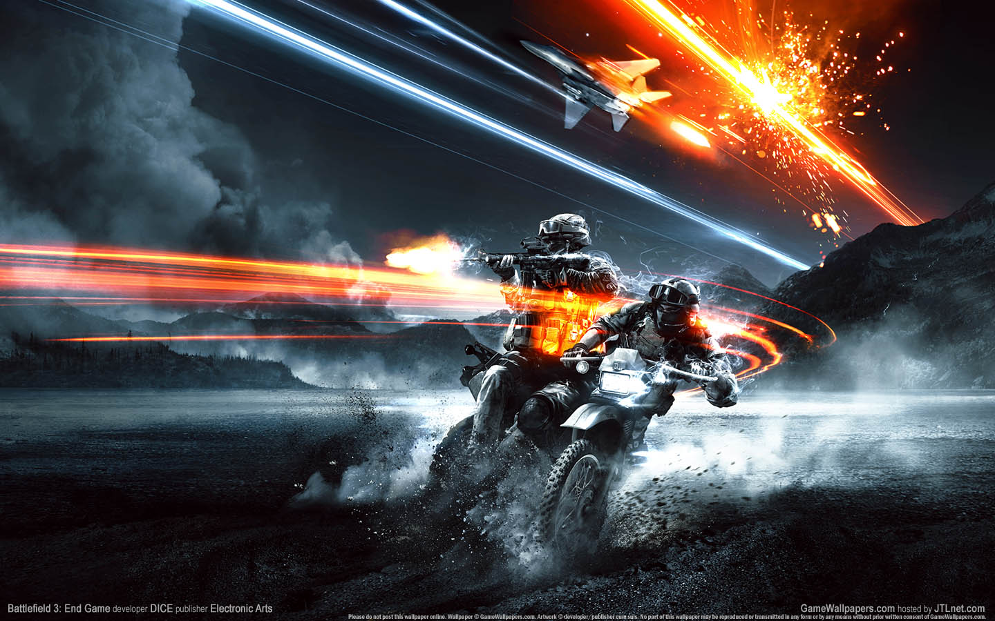 Battlefield 3: End Game fondo de escritorio 01 1440x900