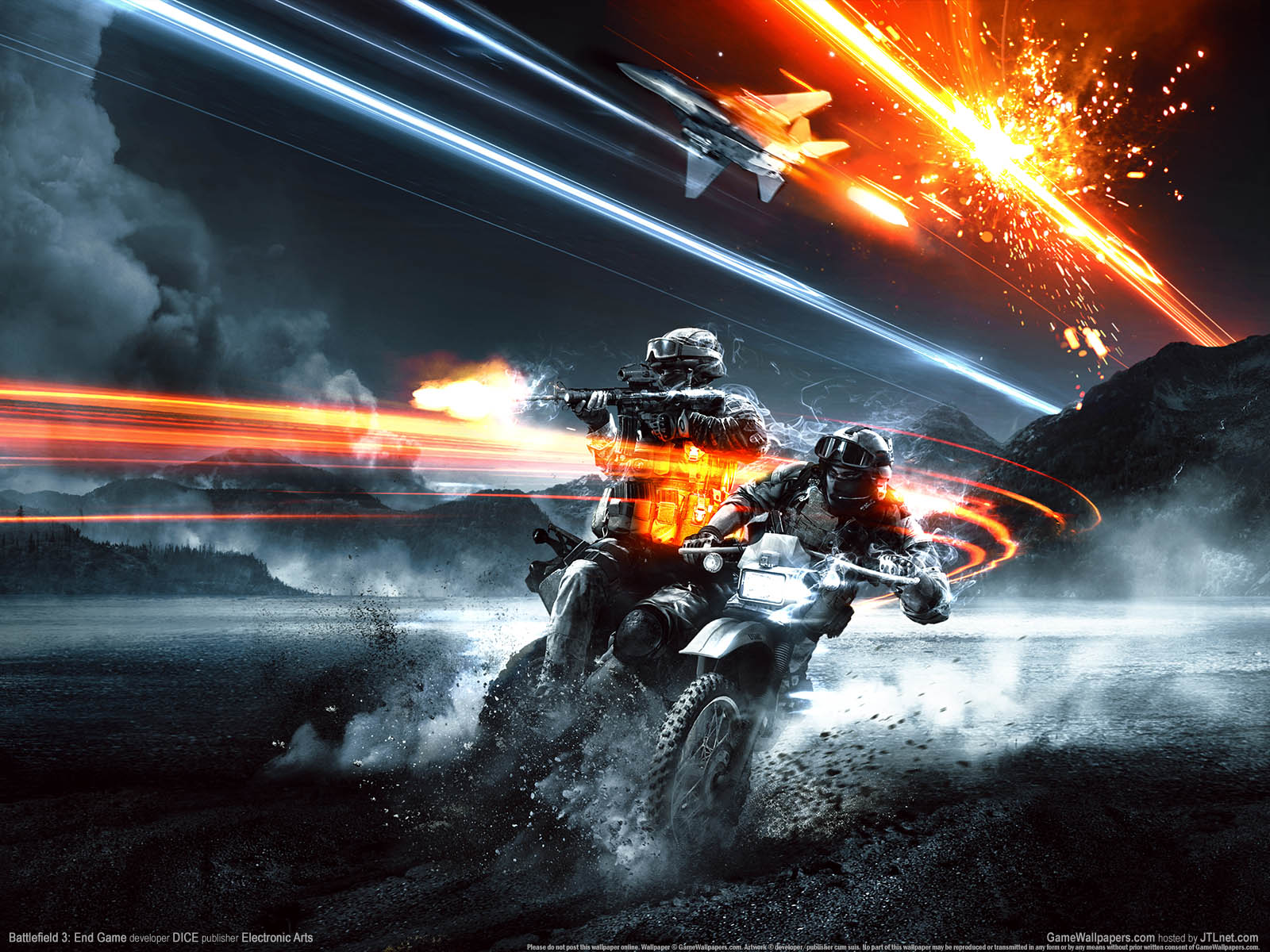 Battlefield 3%25253A End Game fond d'cran 01 1600x1200