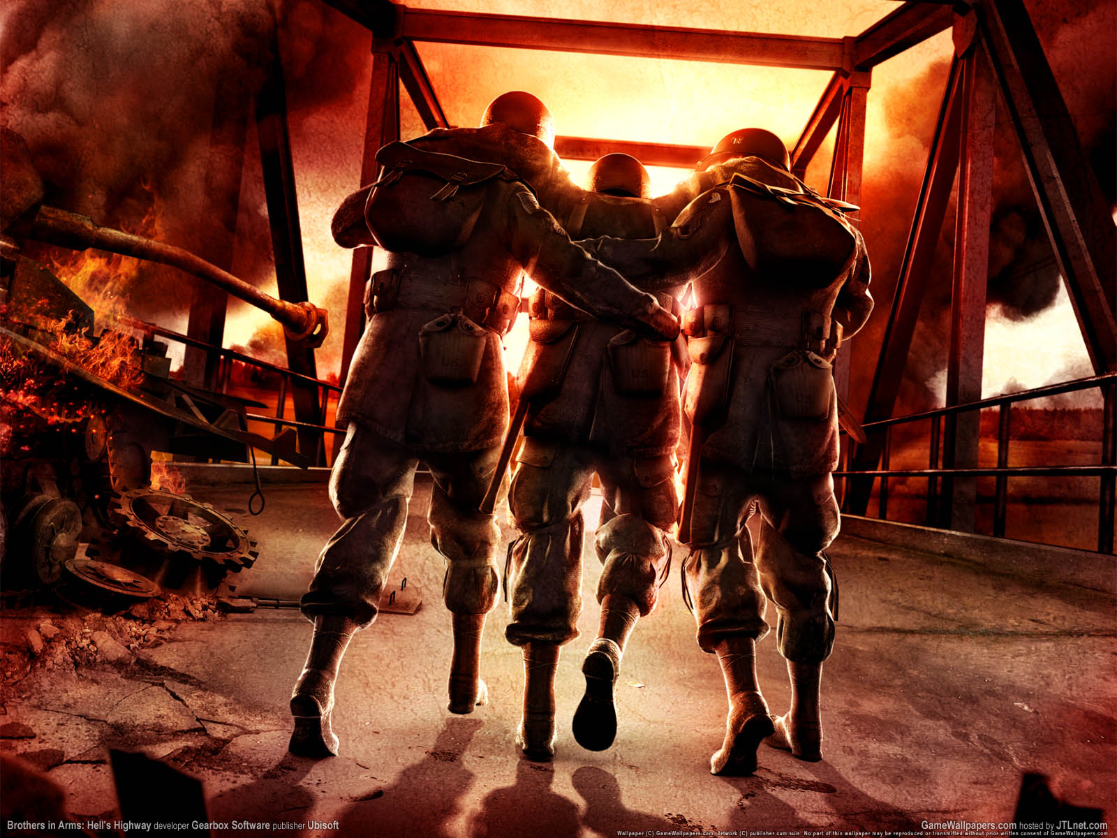 Brothers in Arms%25253A Hell%25255C%252527s Highway wallpaper 04 1600x1200