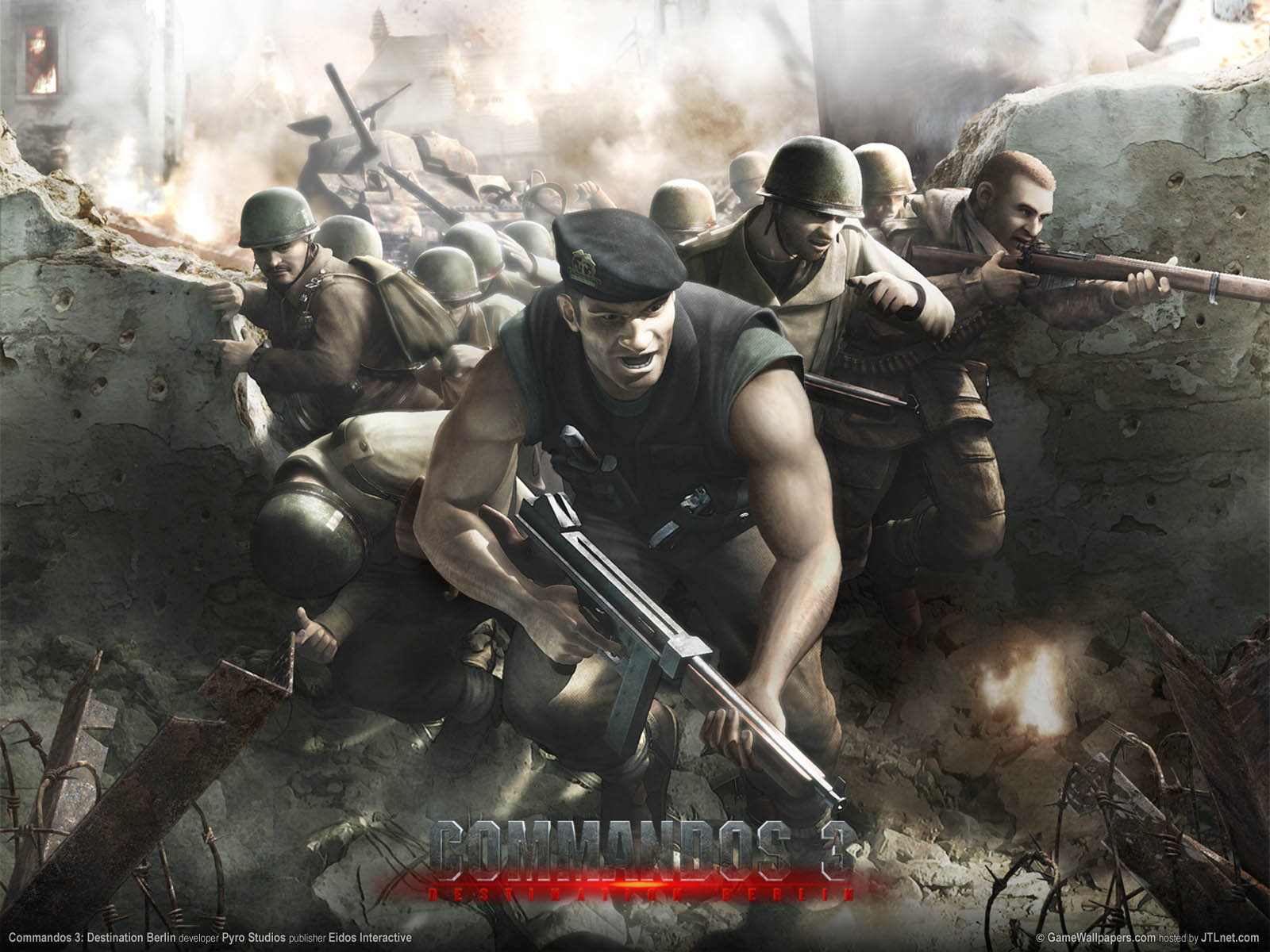 Commandos 3: Destination Berlin Hintergrundbild 01 1600x1200