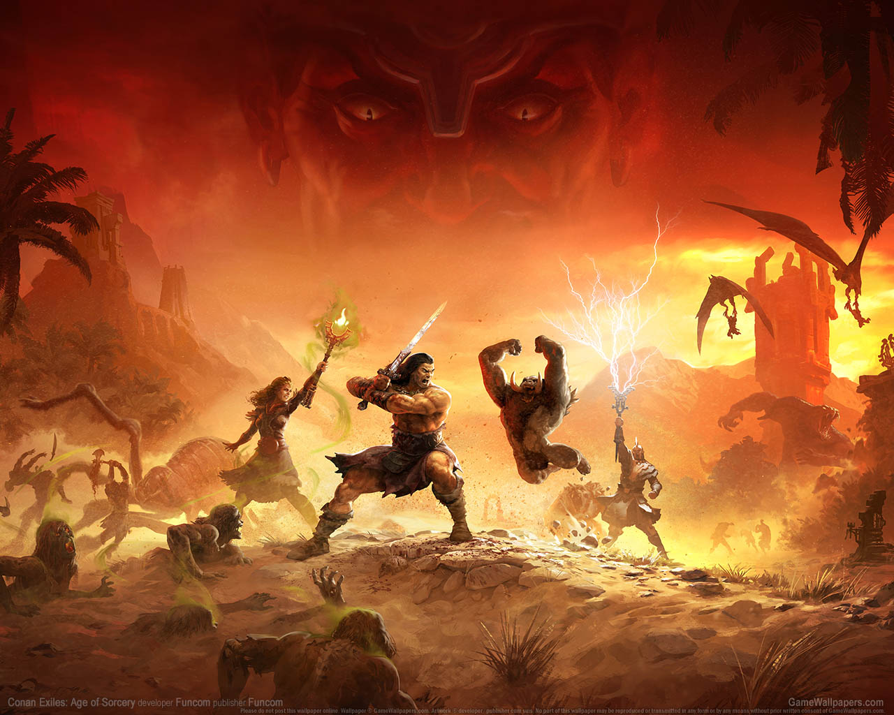 Conan Exiles%253A Age of Sorcery achtergrond 01 1280x1024
