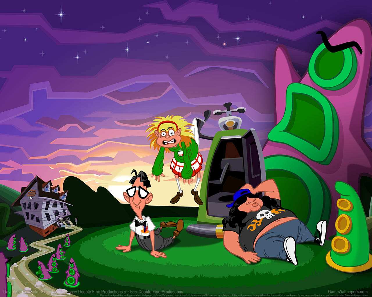 Day of the Tentacle Remastered achtergrond 01 1280x1024