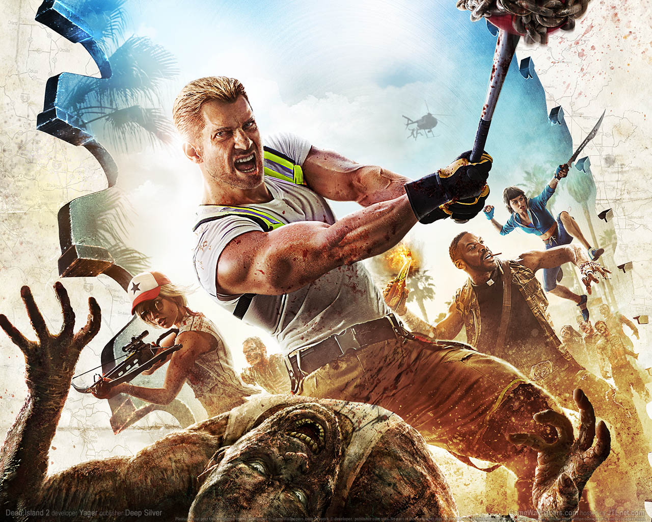 Dead Island 2 fond d'cran 01 1280x1024