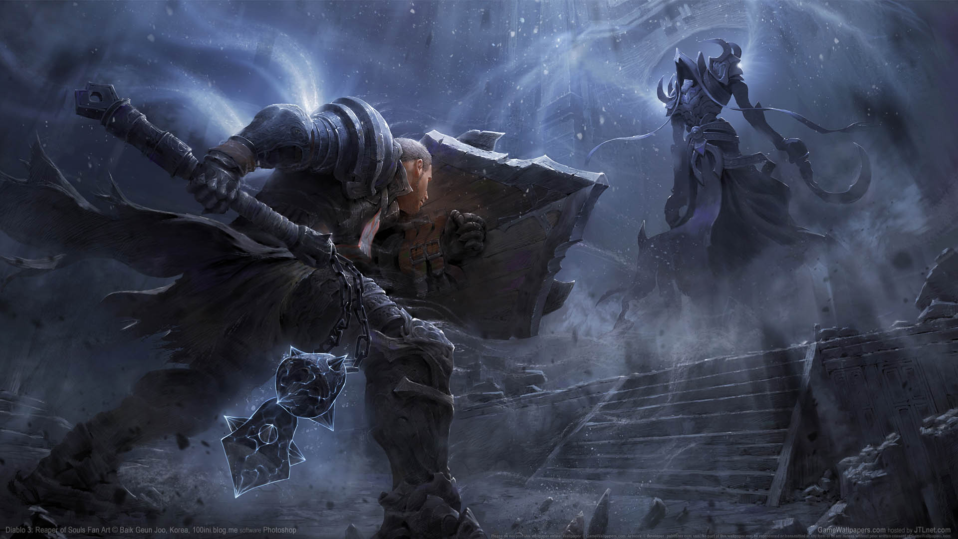 Diablo 3: Reaper of Souls Fan Art Hintergrundbild 01 1920x1080
