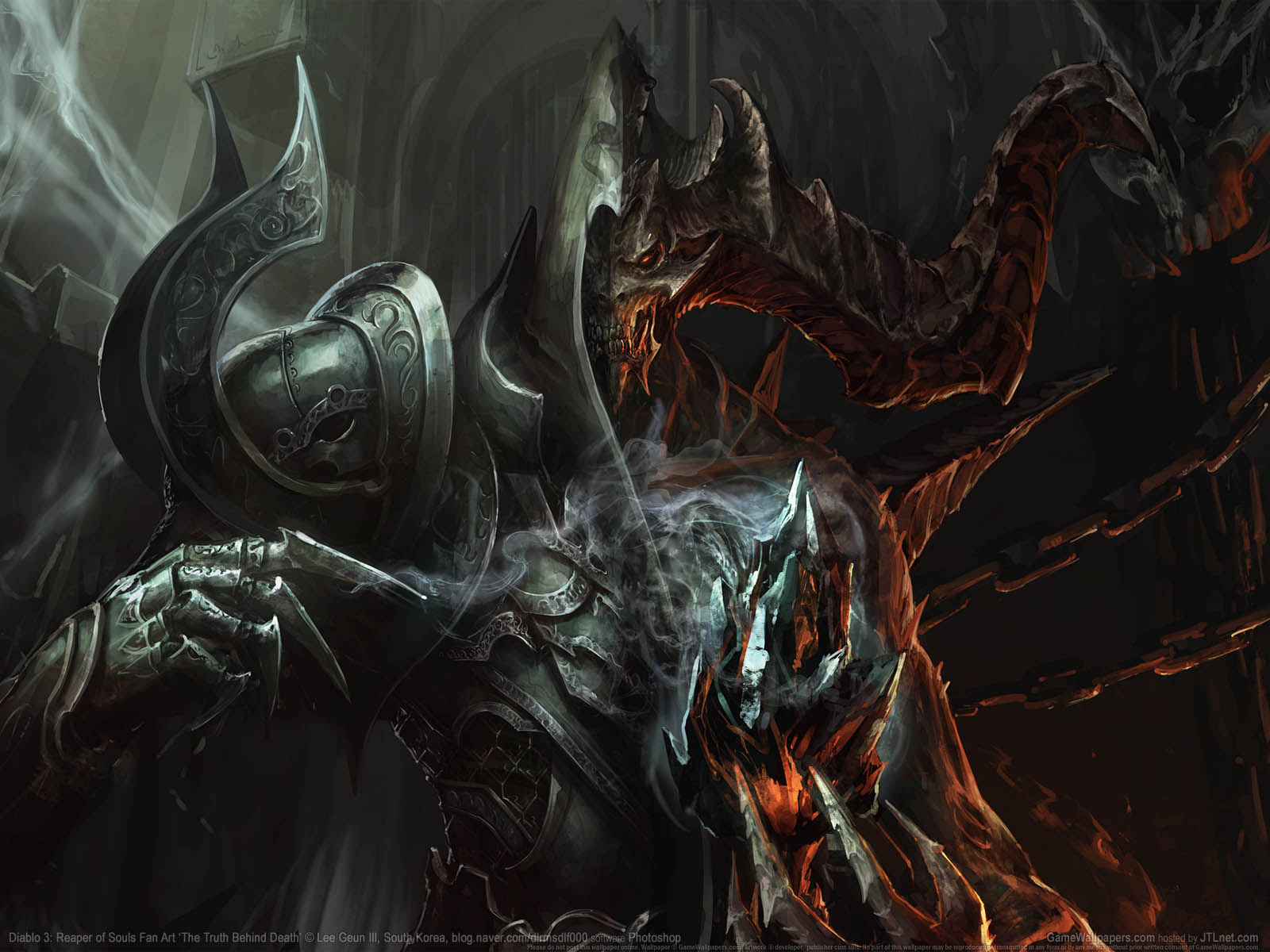 Diablo 3: Reaper of Souls Fan Artνmmer=02 Hintergrundbild  1600x1200