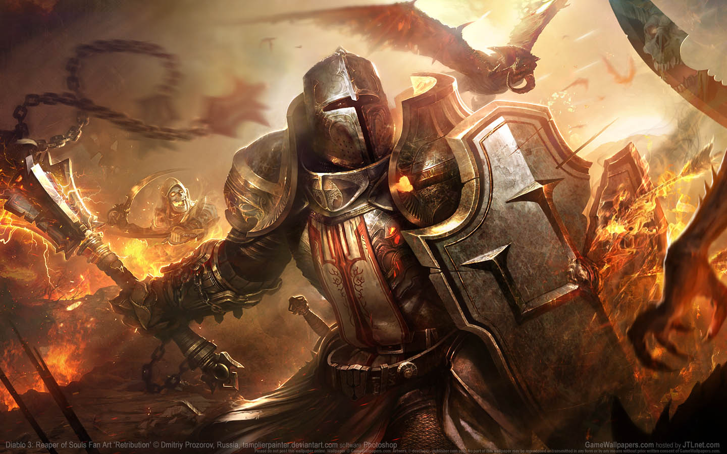 Diablo 3: Reaper of Souls Fan Art wallpaper 07 1440x900
