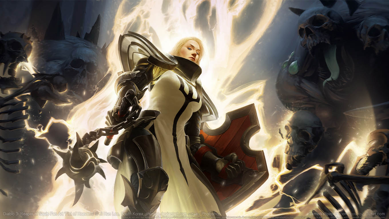 Diablo 3: Reaper of Souls Fan Art wallpaper 08 1360x768