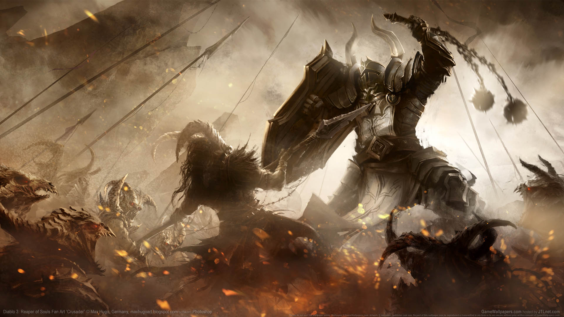 Diablo 3: Reaper of Souls Fan Art Hintergrundbild 10 1920x1080