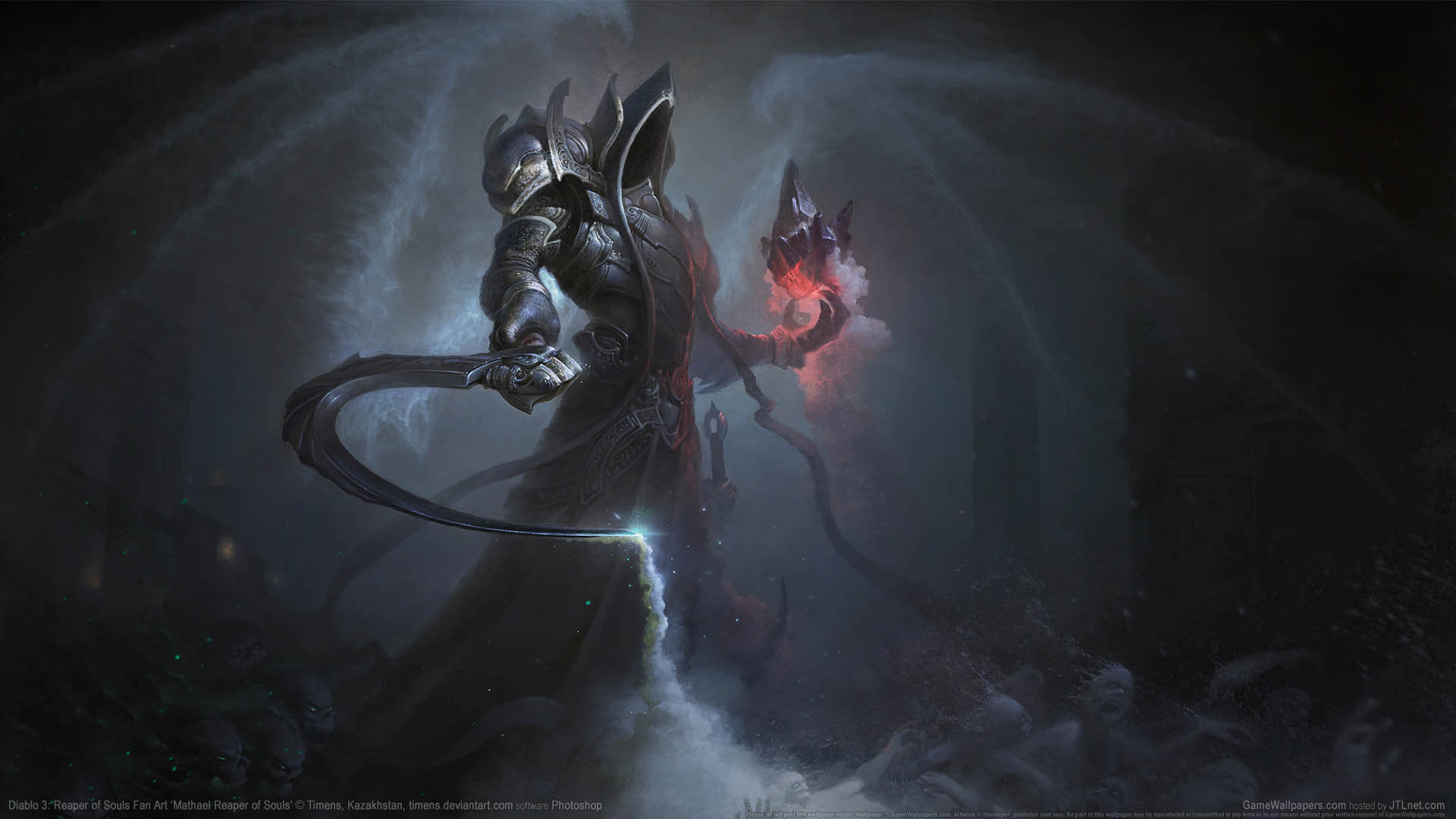 Diablo 3: Reaper of Souls Fan Art achtergrond 11 1920x1080