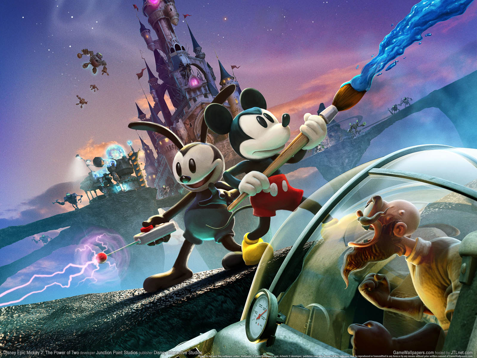 Disney Epic Mickey 2%2525253A The Power of Two fond d'cran 01 1600x1200