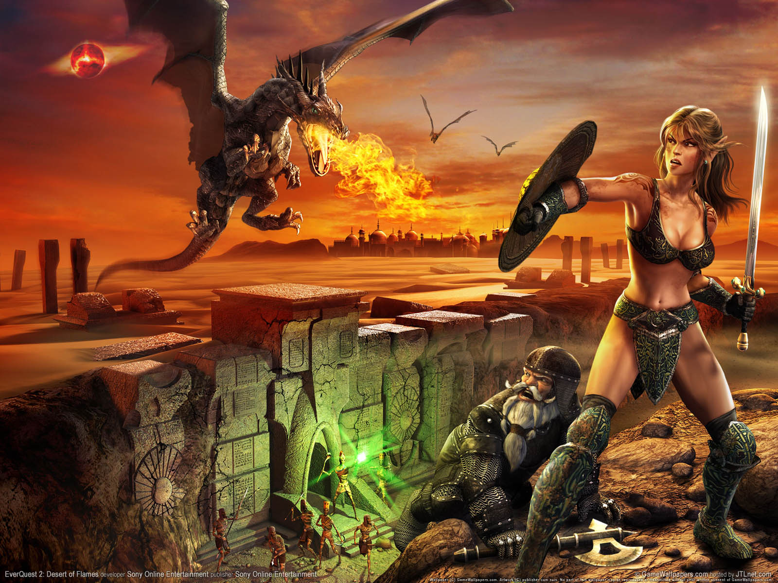 EverQuest 2: Desert of Flamesνmmer=01 wallpaper  1600x1200