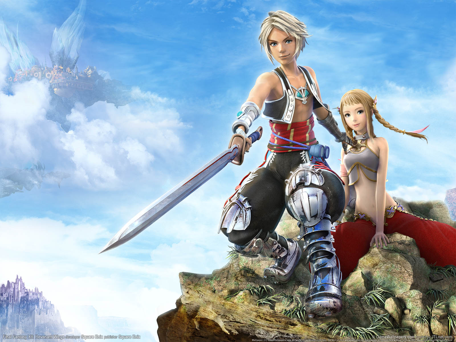 Final Fantasy 12%2525253A Revenant Wings achtergrond 01 1600x1200