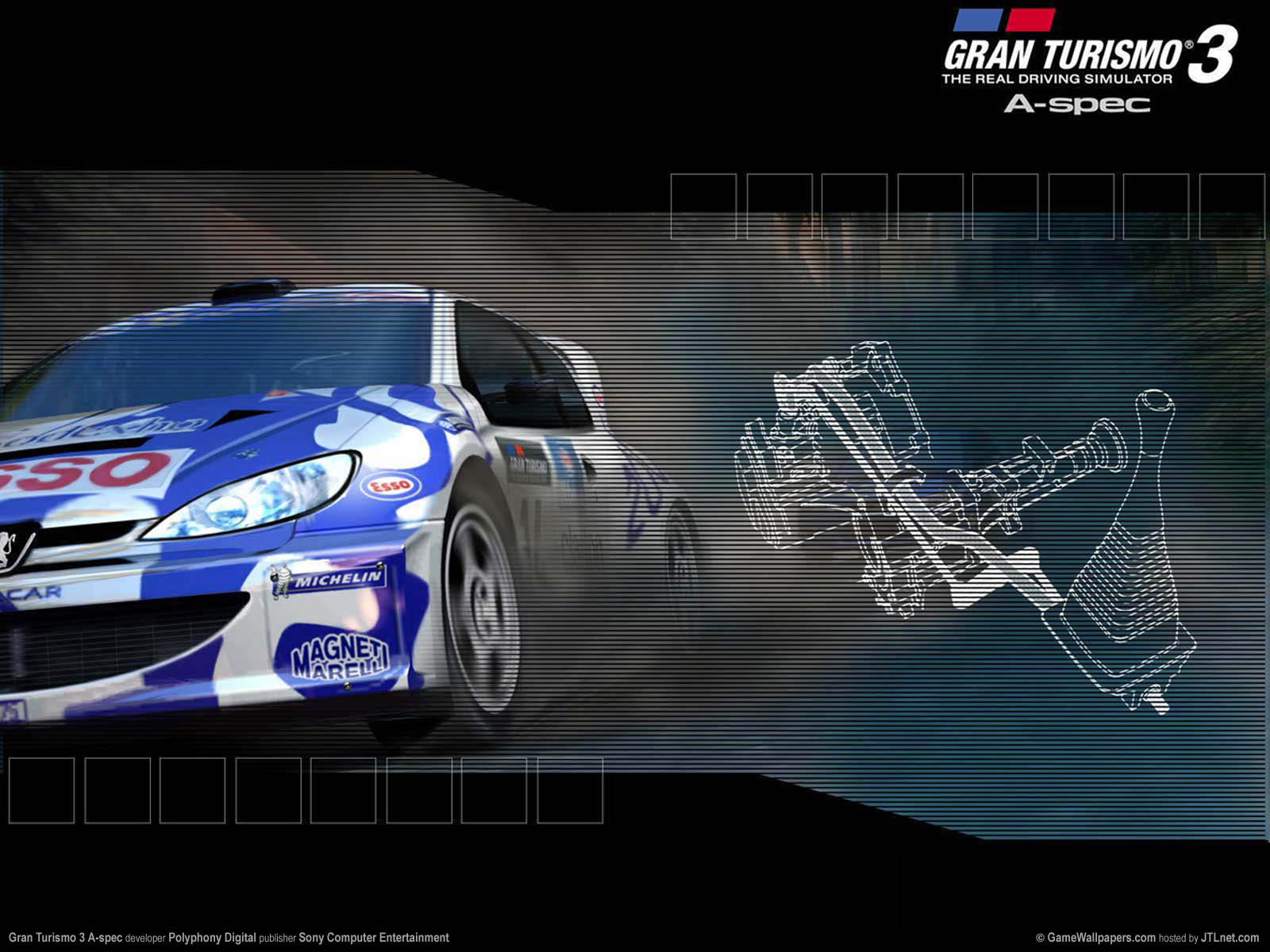 Gran Turismo 3 A-spec achtergrond 05 1600x1200