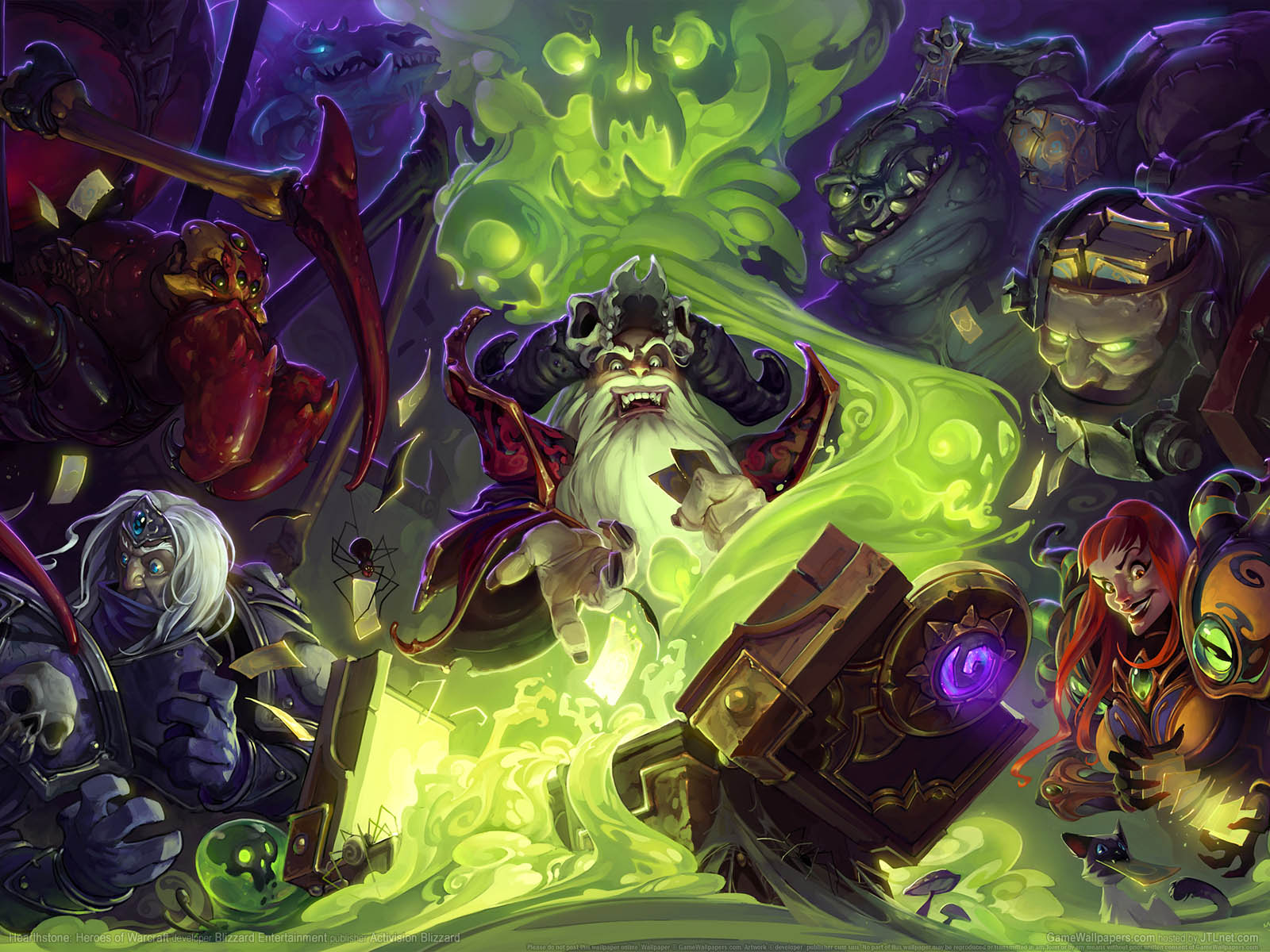 Hearthstone%2525253A Heroes of Warcraft achtergrond 08 1600x1200