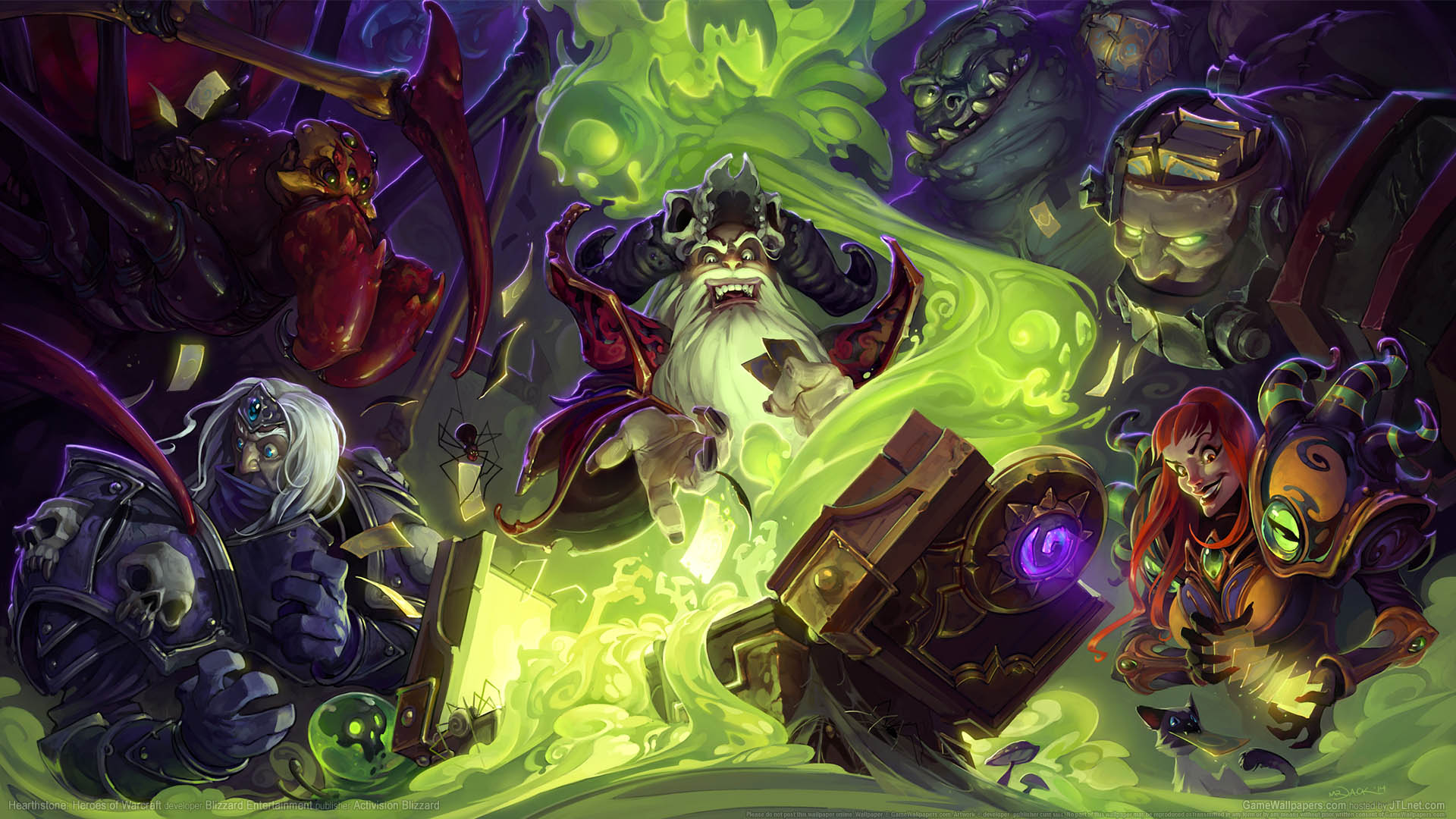 Hearthstone: Heroes of Warcraft achtergrond 08 1920x1080
