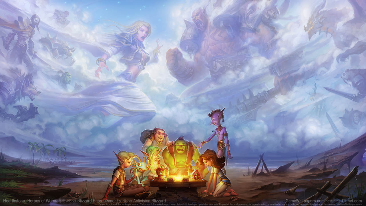 Hearthstone: Heroes of Warcraft achtergrond 09 1280x720