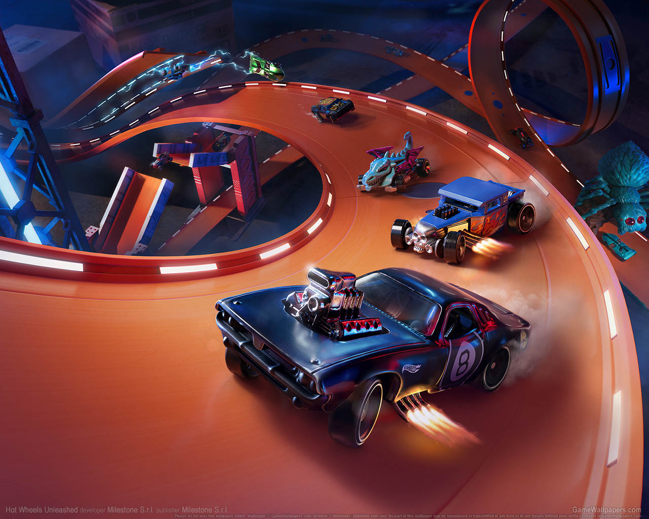 Hot Wheels Unleashed fondo de escritorio 01 1280x1024