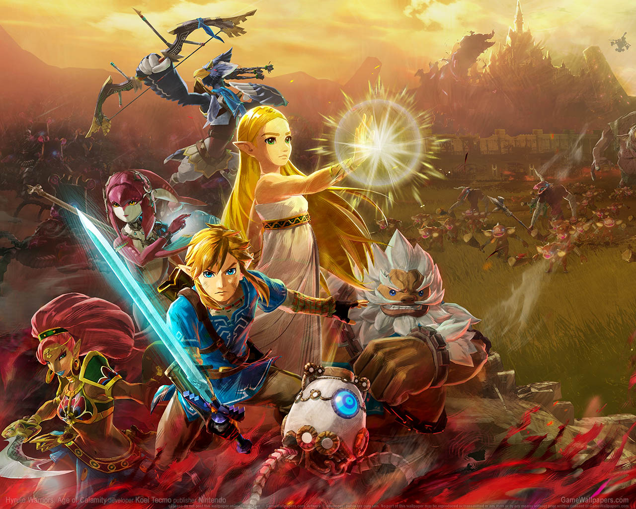 Hyrule Warriors%25253A Age of Calamity wallpaper 01 1280x1024