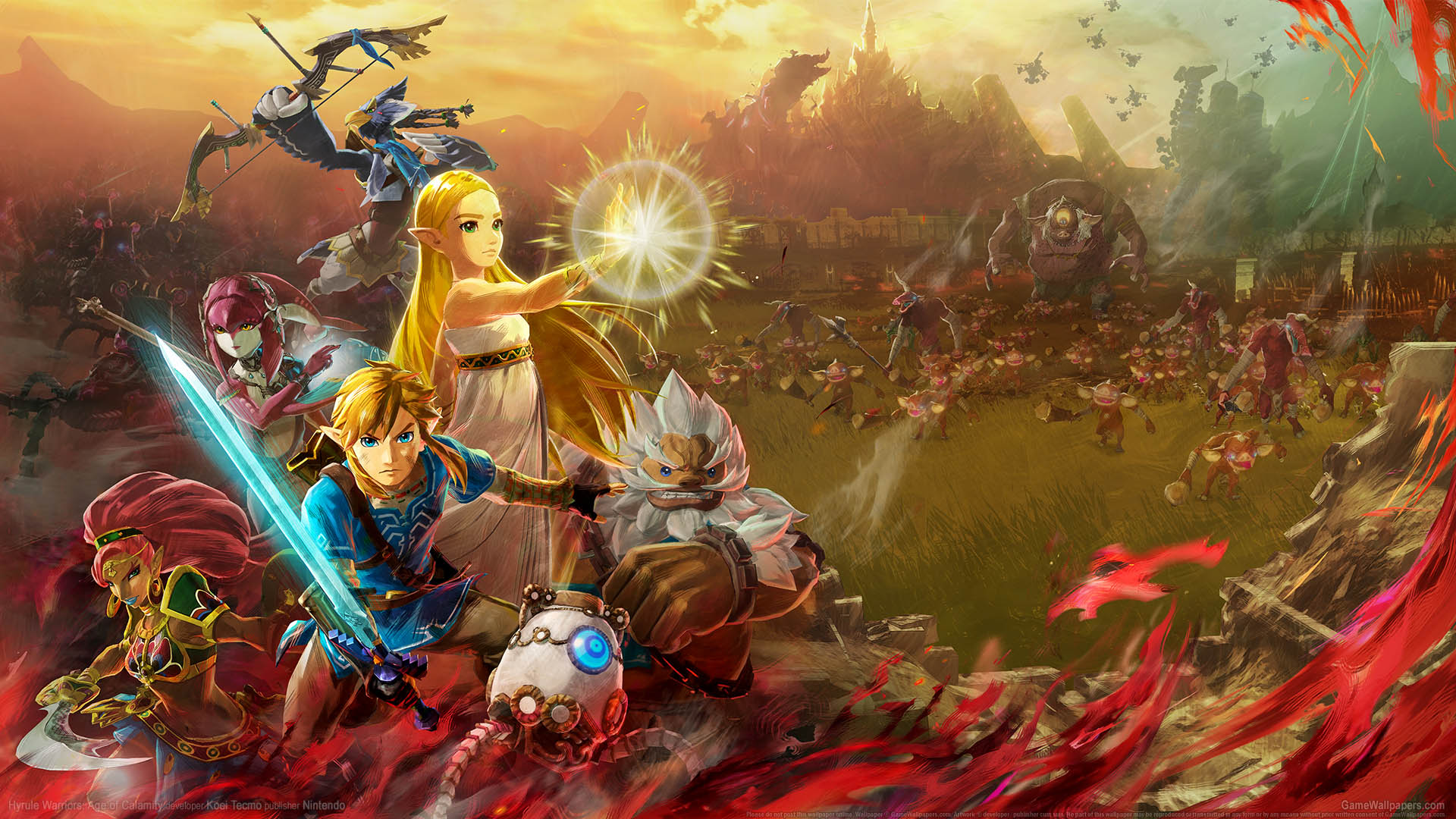Hyrule Warriors: Age of Calamity wallpaper 01 1920x1080