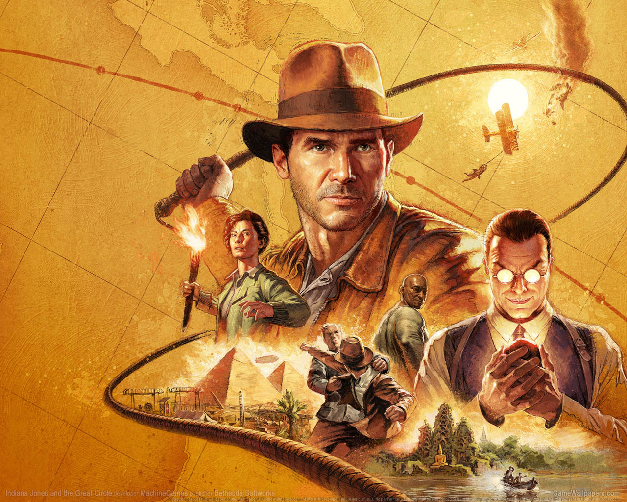 Indiana Jones and the Great Circle fond d'cran 01 1280x1024