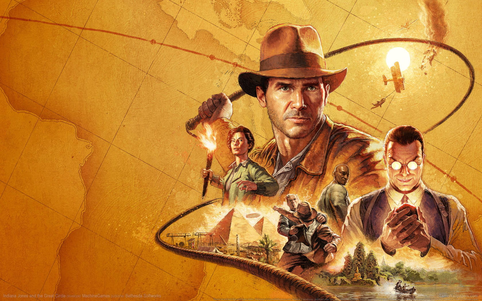 Indiana Jones and the Great Circle wallpaper 01 1680x1050