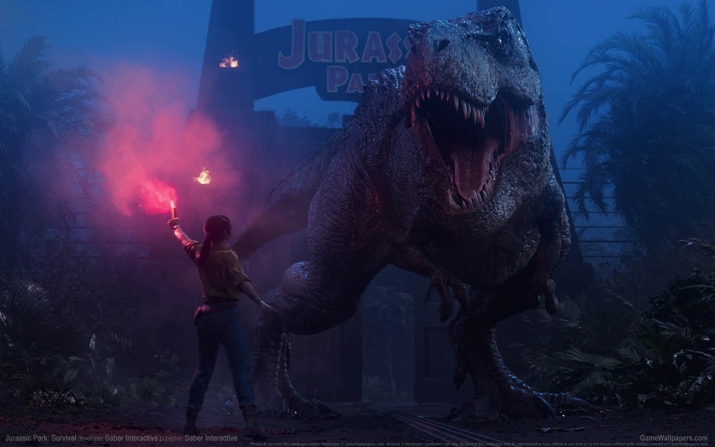Jurassic Park: Survival achtergrond 01 1440x900