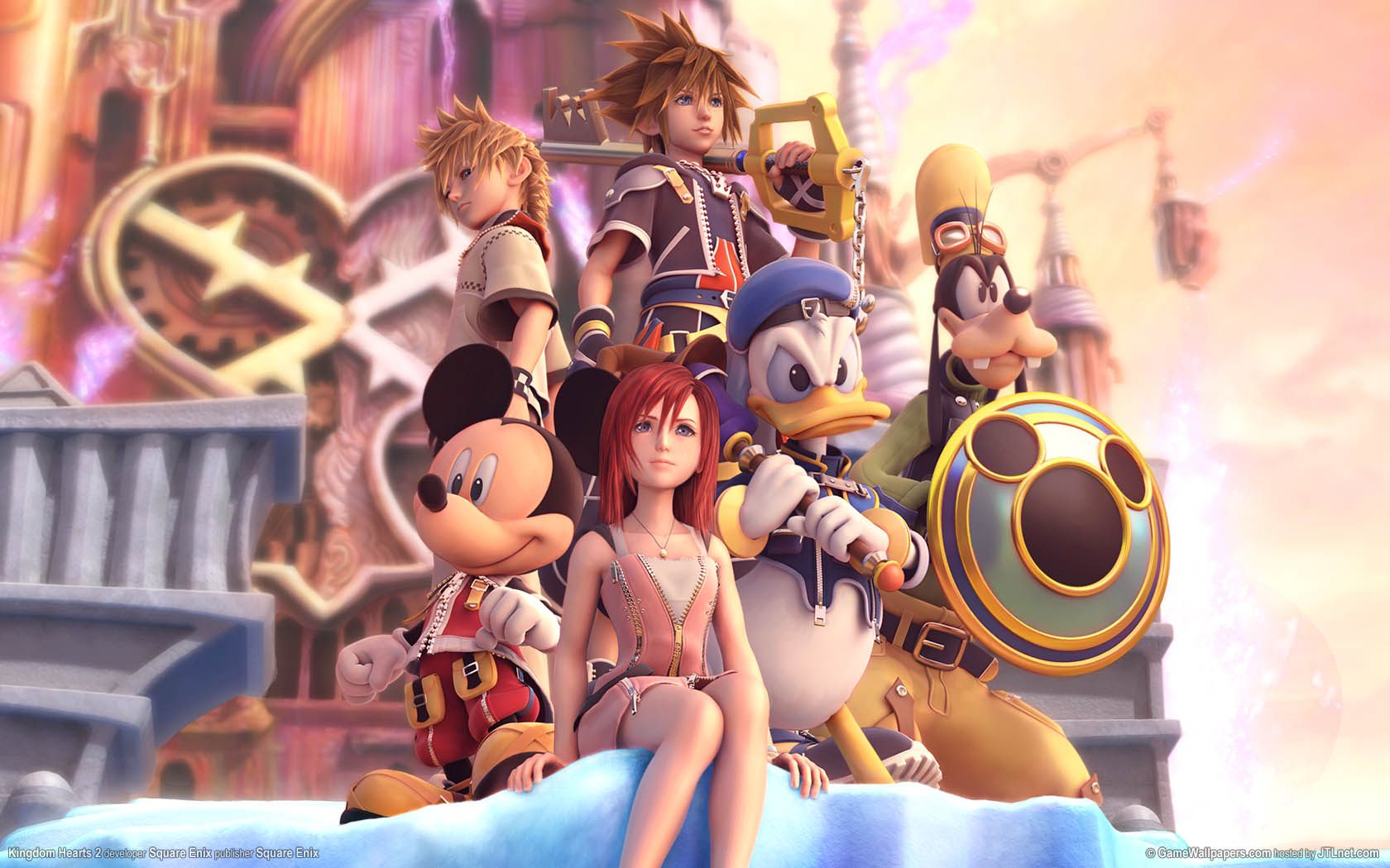 Kingdom Hearts 2 fond d'cran 01 1680x1050