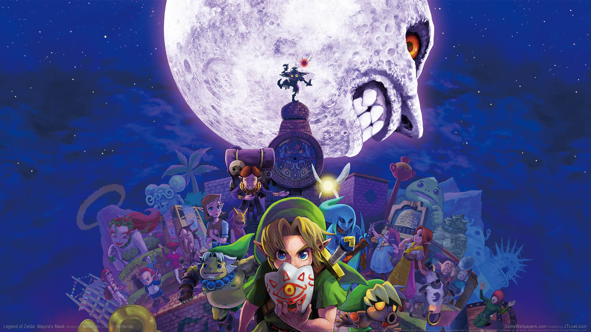 Legend of Zelda: Majora's Mask Hintergrundbild 01 1920x1080