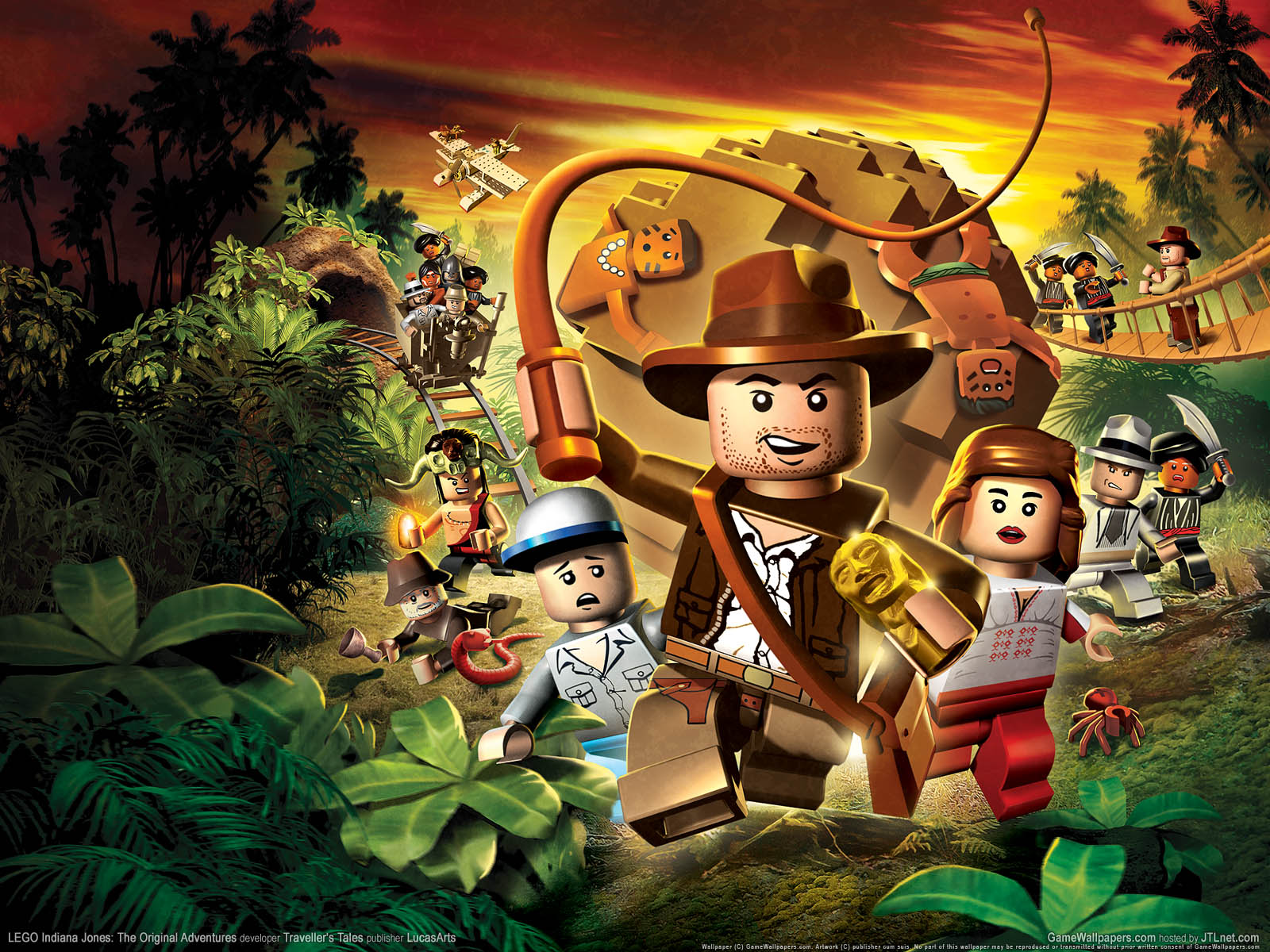 LEGO Indiana Jones%25253A The Original Adventures fond d'cran 01 1600x1200