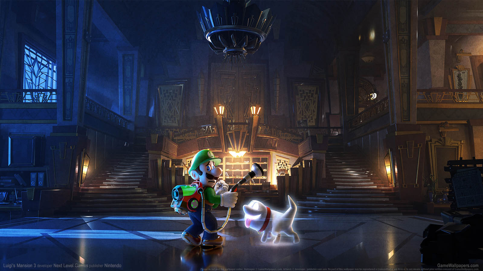 Luigi's Mansion 3 wallpaper 02 1600x900