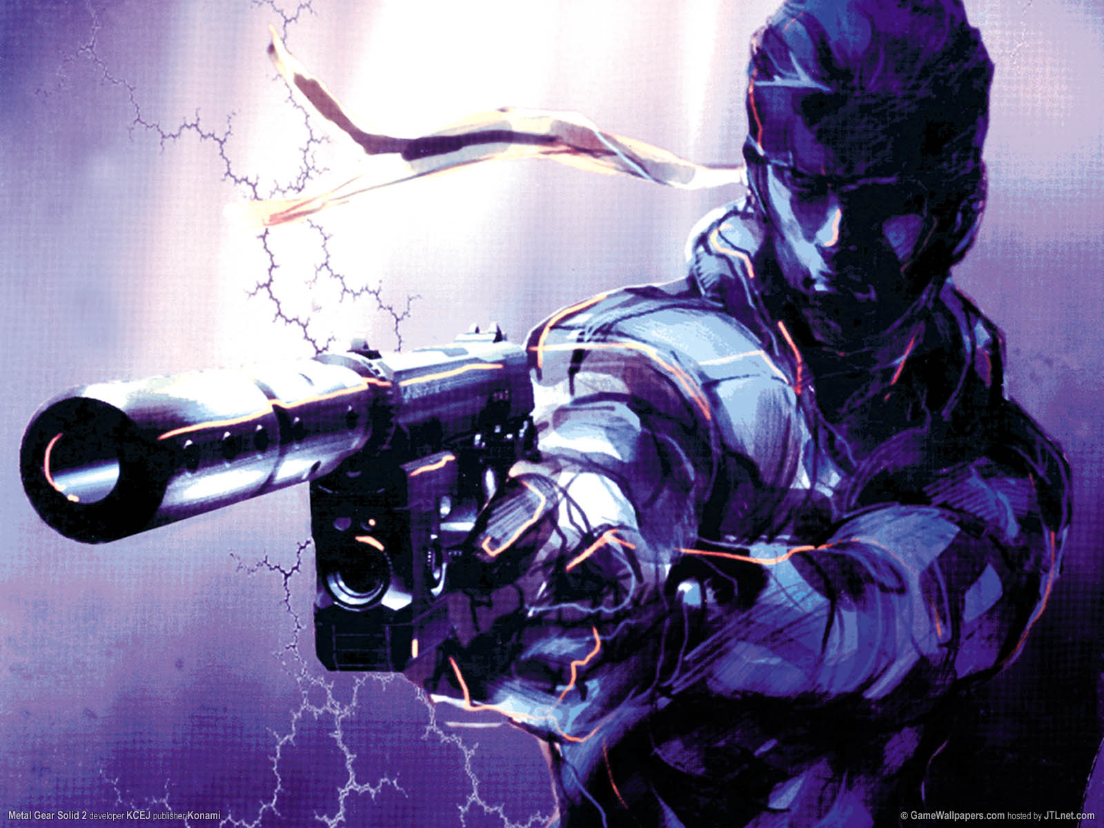 Metal Gear Solid 2 fond d'cran 04 1600x1200