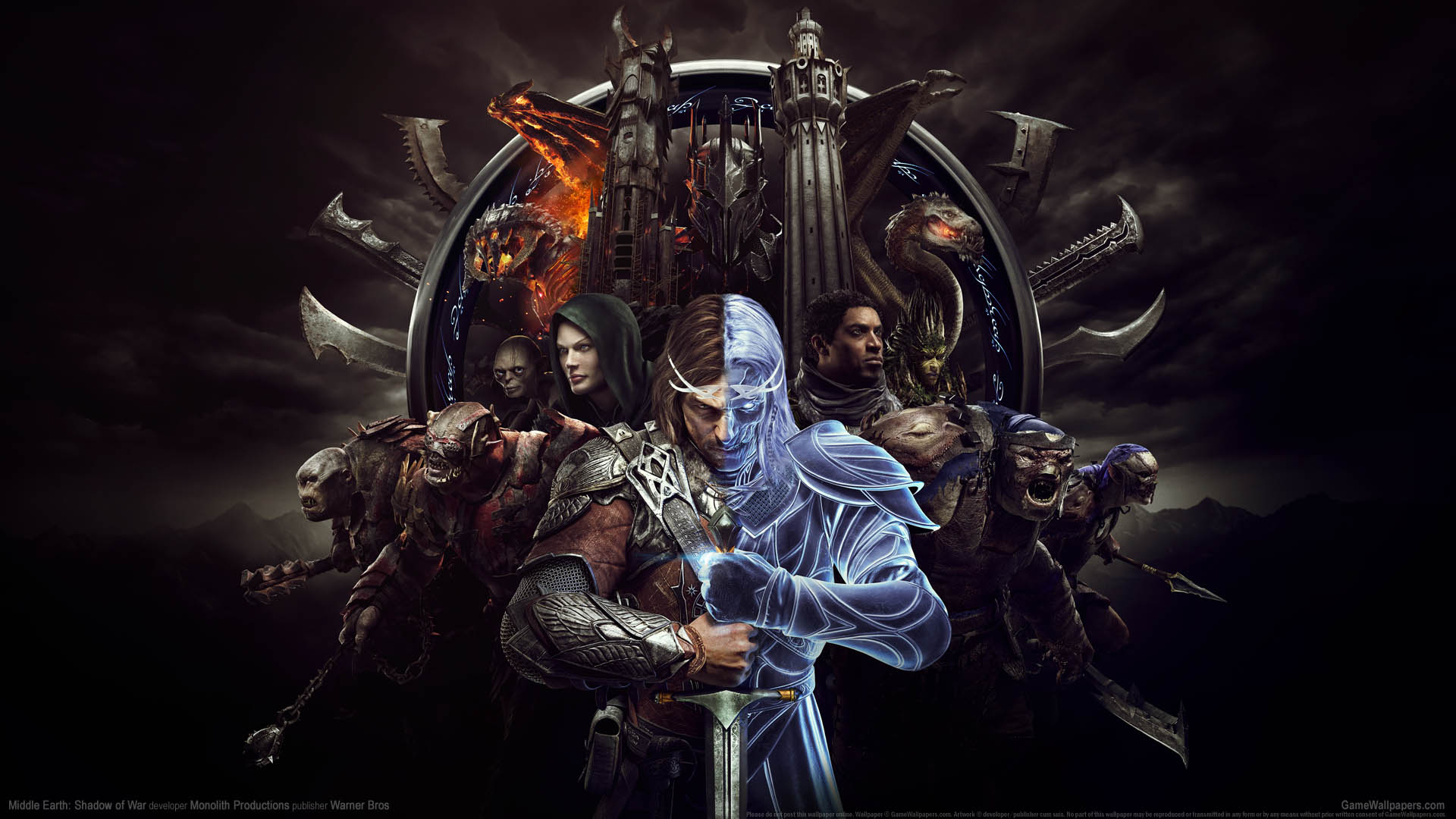 Middle Earth: Shadow of War achtergrond 02 1920x1080