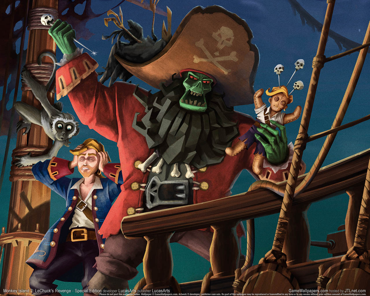 Monkey Island 2: LeChuck's Revenge - Special Edition wallpaper 02 1280x1024