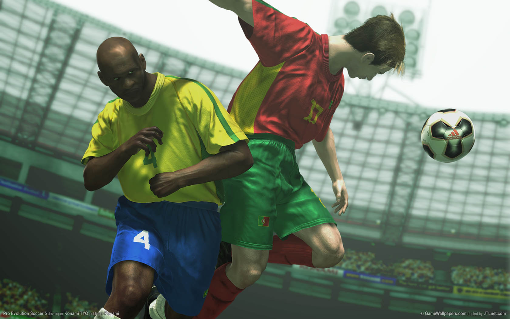 Pro Evolution Soccer 5 fond d'cran 01 1680x1050