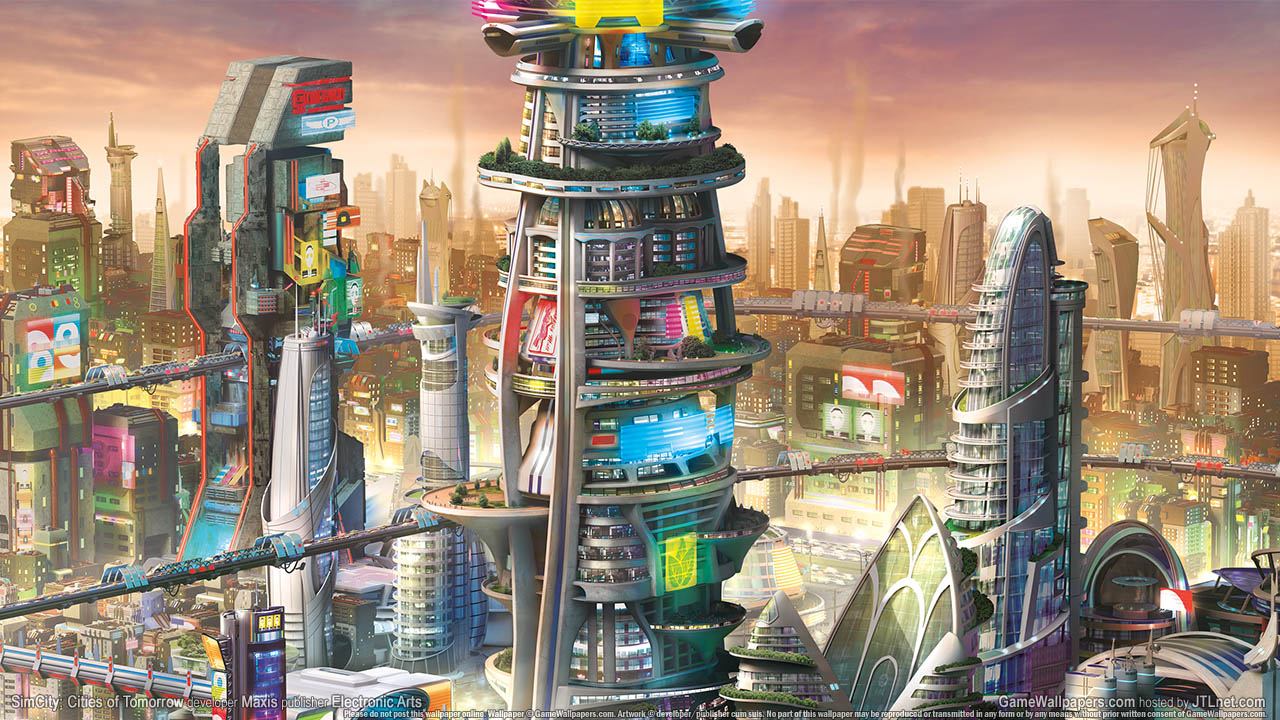 SimCity: Cities of Tomorrow wallpaper 01 1280x720
