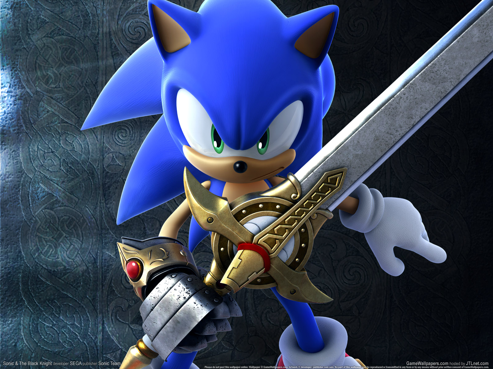 Sonic %2526 The Black Knight achtergrond 01 1600x1200