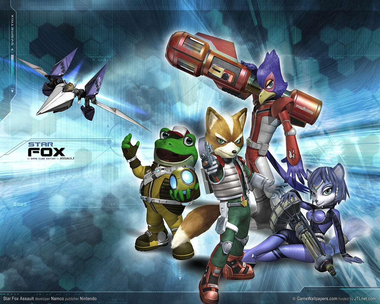 Star Fox Assault wallpaper 01 1280x1024