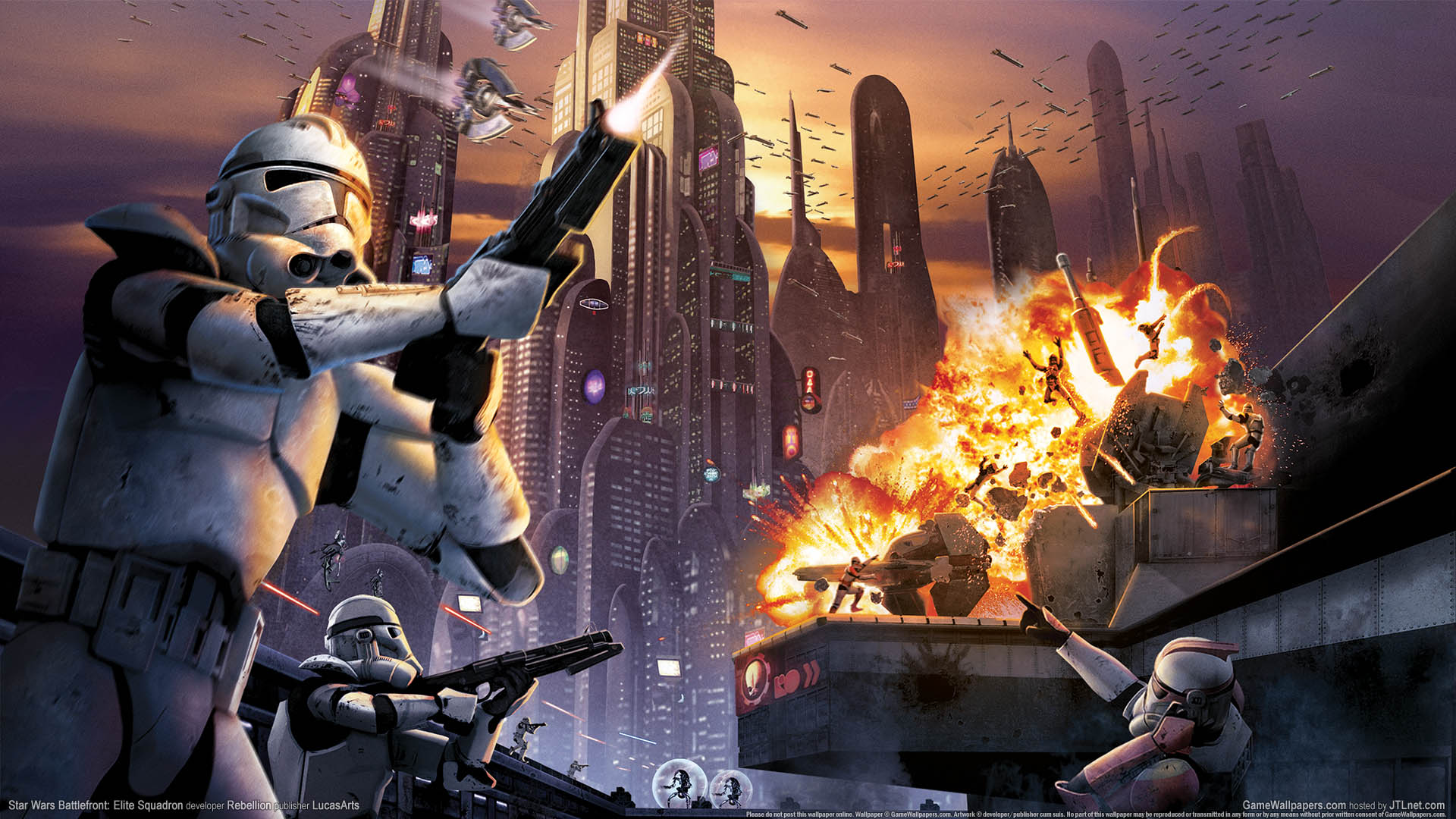 Star Wars Battlefront: Elite Squadron Hintergrundbild 02 1920x1080