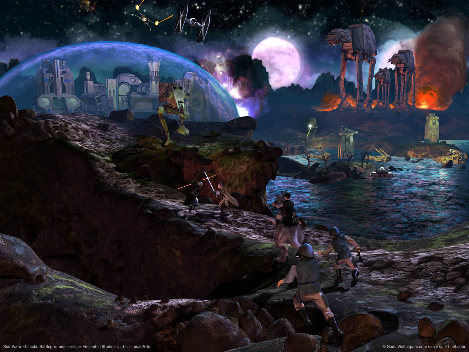 Star Wars: Galactic Battlegrounds fond d'cran 03 1600x1200