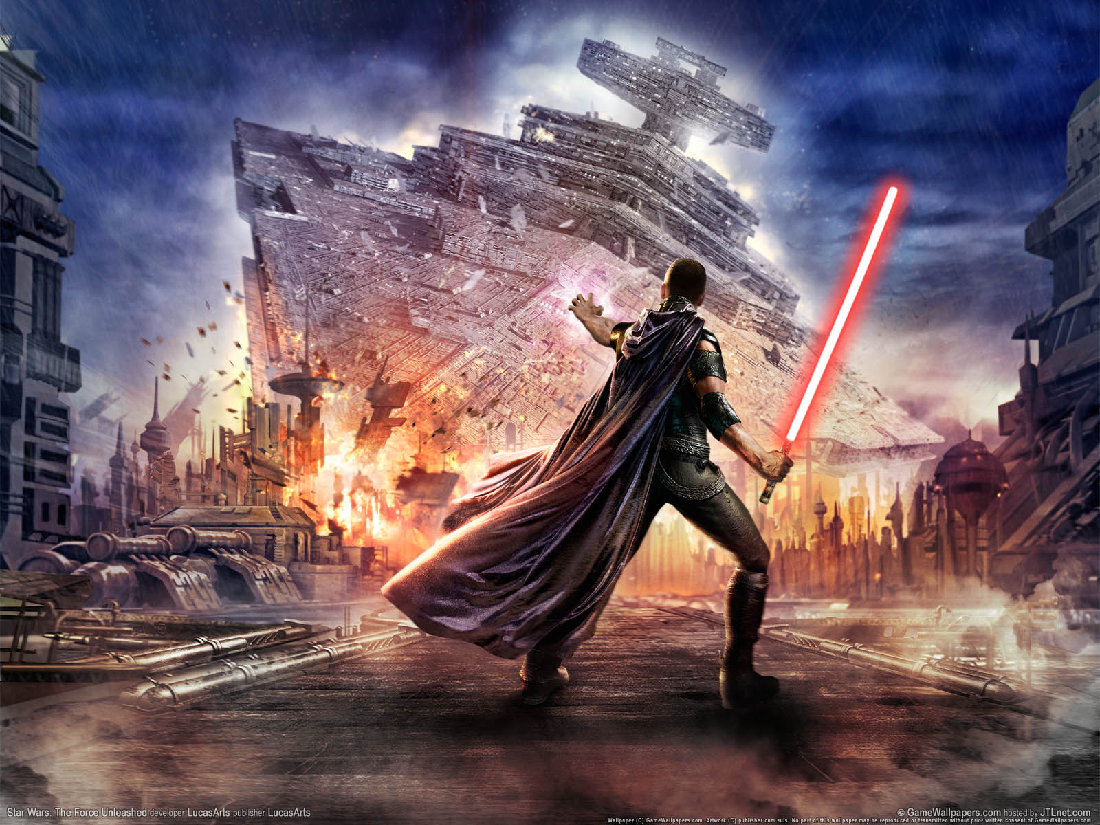 Star Wars%3A The Force Unleashed achtergrond 04 1600x1200
