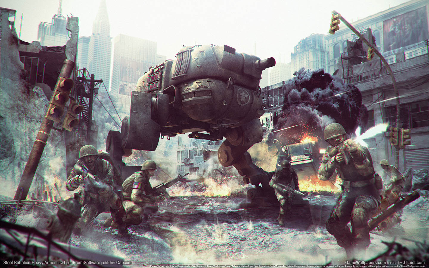 Steel Battalion Heavy Armor Hintergrundbild 01 1440x900