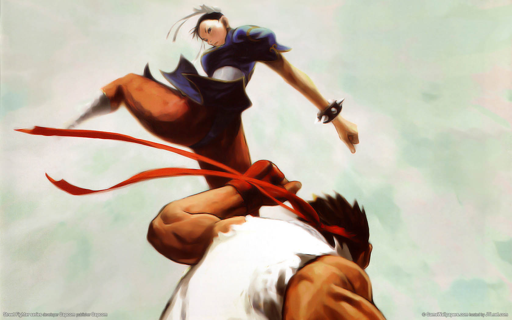 Street Fighter series fond d'cran 01 1680x1050